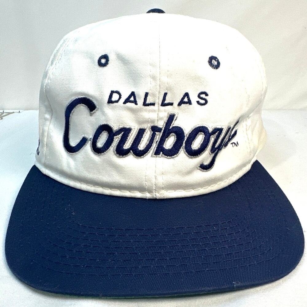 vintage 1990s Dallas Cowboys snapback cap made by Sports Specialties
